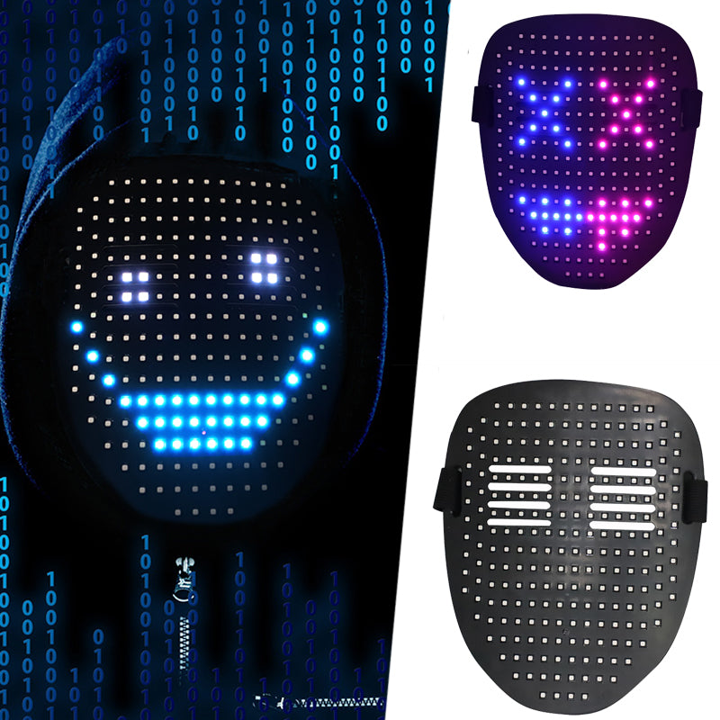 Gesture Sensing Led Mask