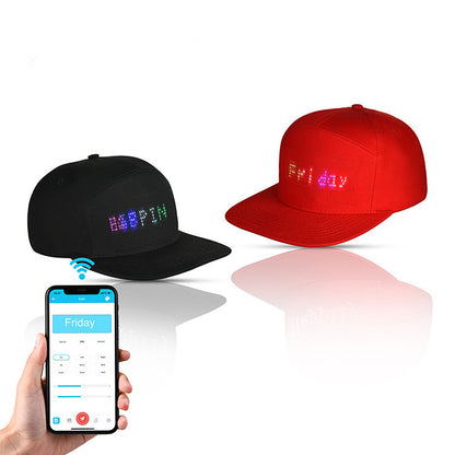 LED display luminous hat