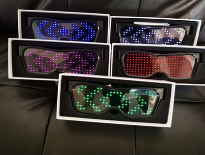 LED light glasses