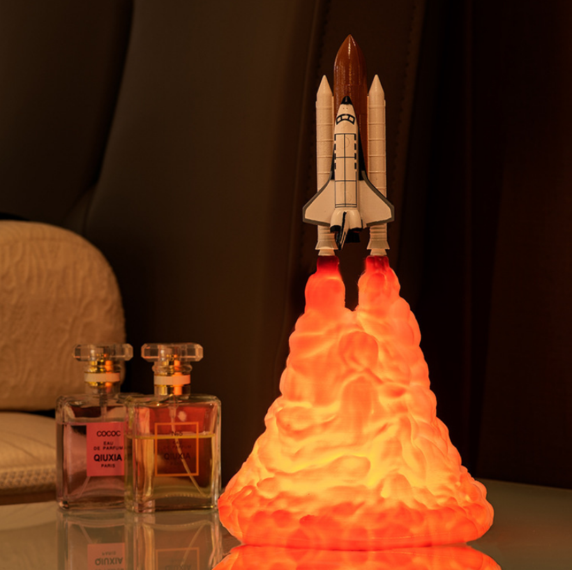 3D Print Rocket Night Lamp