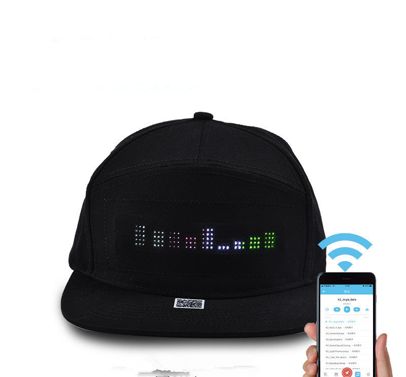 LED display luminous hat