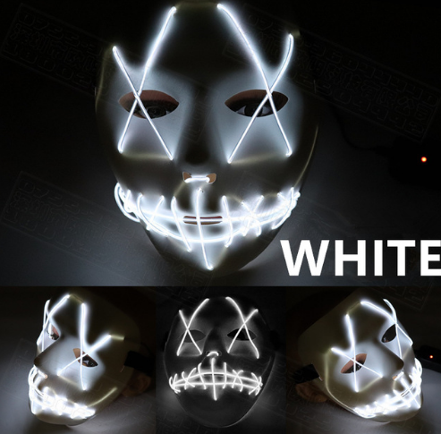 Led Glowing Full Face Mask