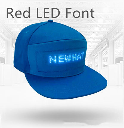 LED display luminous hat