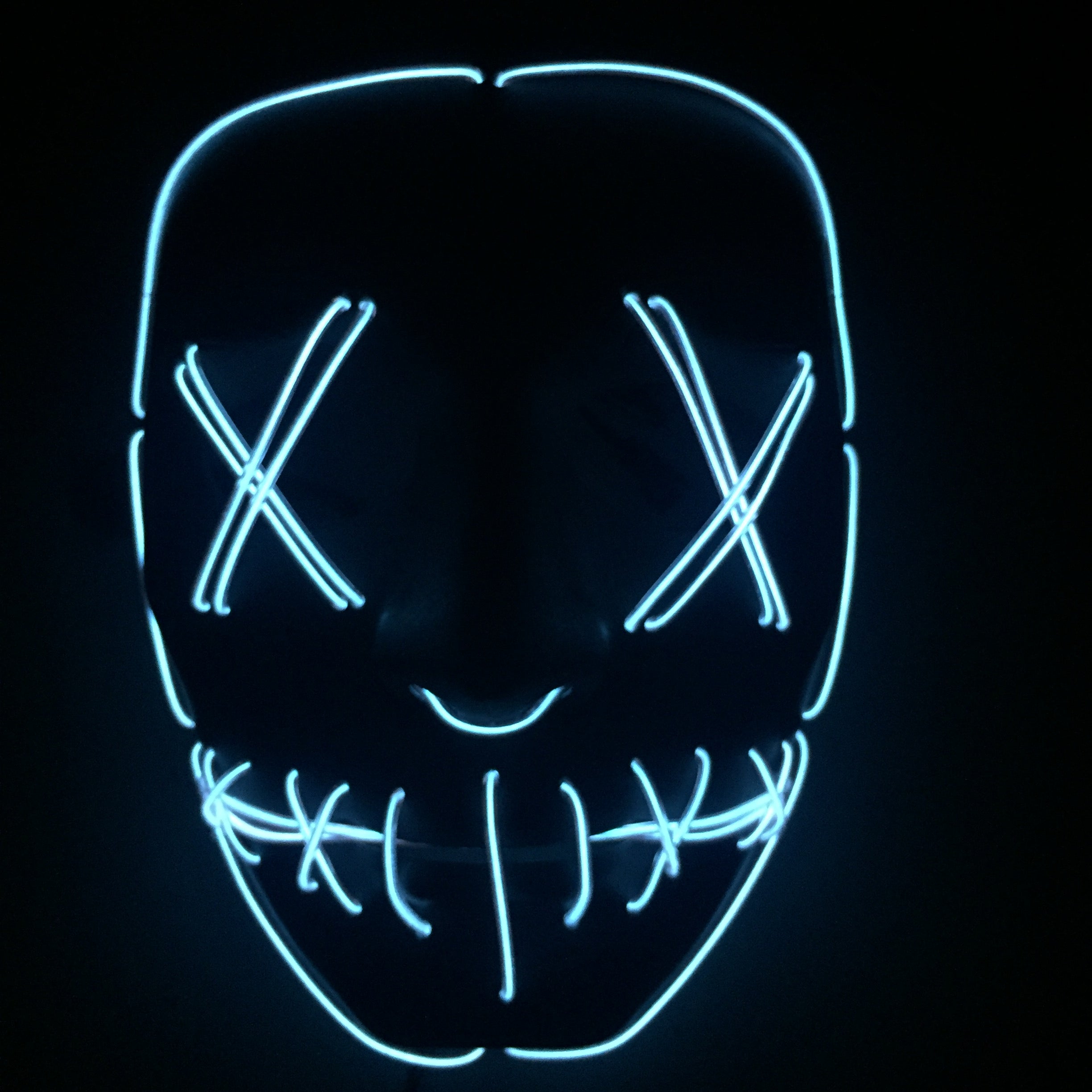 Led Glowing Full Face Mask