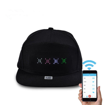 LED display luminous hat