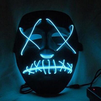 Led Glowing Full Face Mask