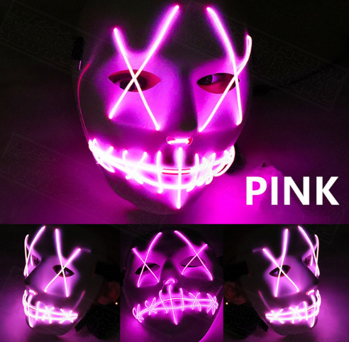 Led Glowing Full Face Mask