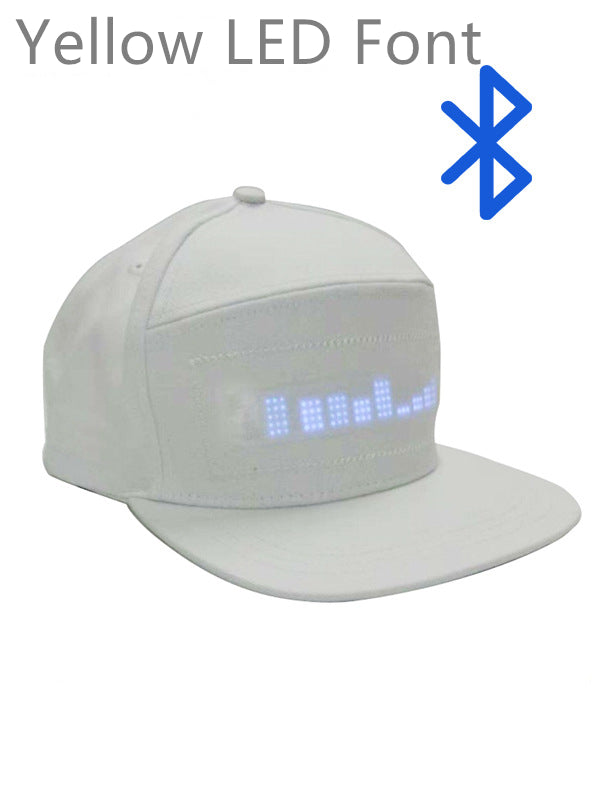 LED display luminous hat