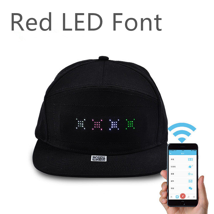 LED display luminous hat