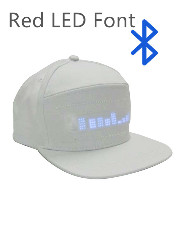 LED display luminous hat