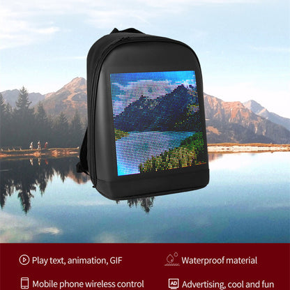 Waterproof LED Display Backpack