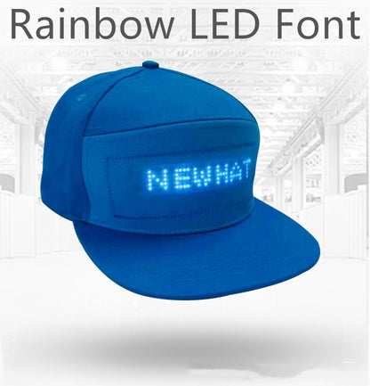 LED display luminous hat